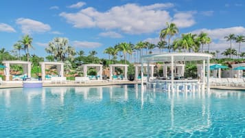 19 bares/lounges, bar molhado, bar ao lado da piscina, bar na praia