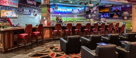 2 bars/lounges, sports bar