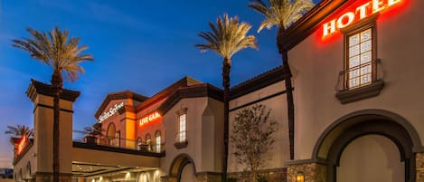 Voorkant van accommodatie