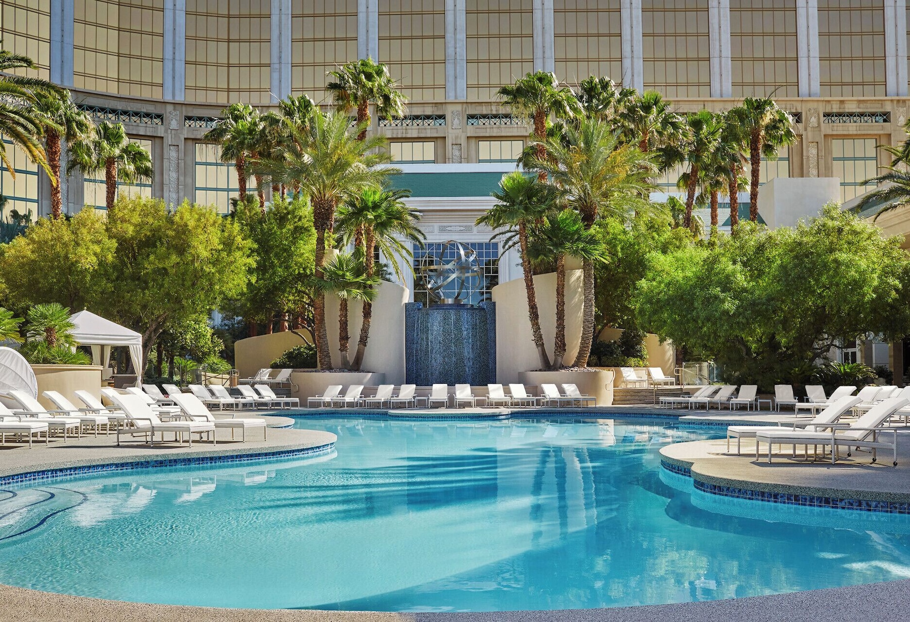 Seasonal outdoor pool, open 9 AM to 5:00 PM, cabanas (surcharge)