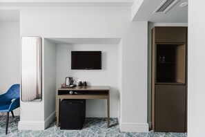 Superior tweepersoonskamer, en-suite badkamer | Een strijkplank/strijkijzer, gratis wifi, beddengoed