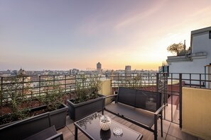 1 habitación, minibar, caja de seguridad en la habitación y escritorio 