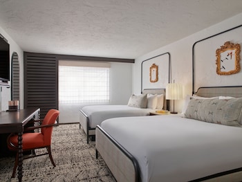 Standard Room, 2 Queen Beds | Egyptian cotton sheets, premium bedding, down comforters, pillowtop beds at Palmoro House