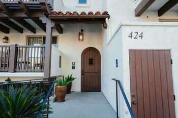 Hotel entrance at Palmoro House