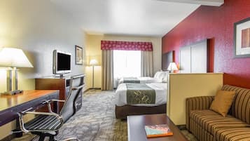 Suite, Multiple Beds, Non Smoking | Premium bedding, pillowtop beds, in-room safe, desk