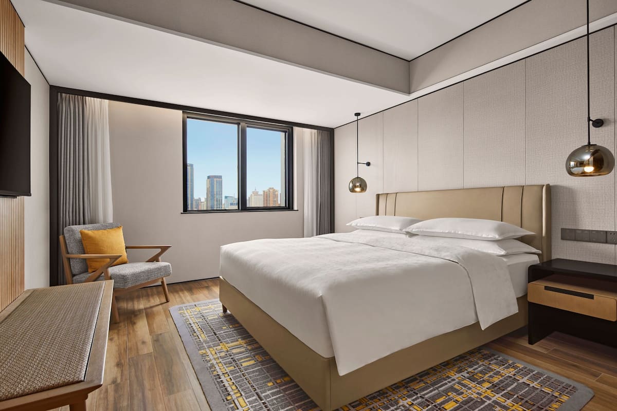 1 Schlafzimmer, Minibar, Zimmersafe, Verdunkelungsvorhänge