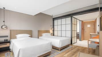 Chambre Deluxe, 2 lits une place, vue ville