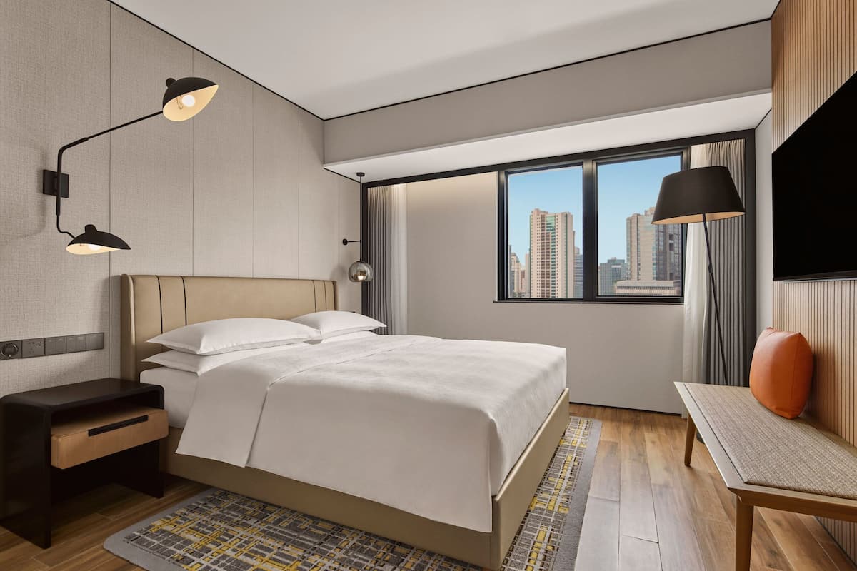 1 Schlafzimmer, Minibar, Zimmersafe, Verdunkelungsvorhänge