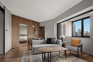 Suite Deluxe, 1 chambre, vue ville | Vue de la chambre