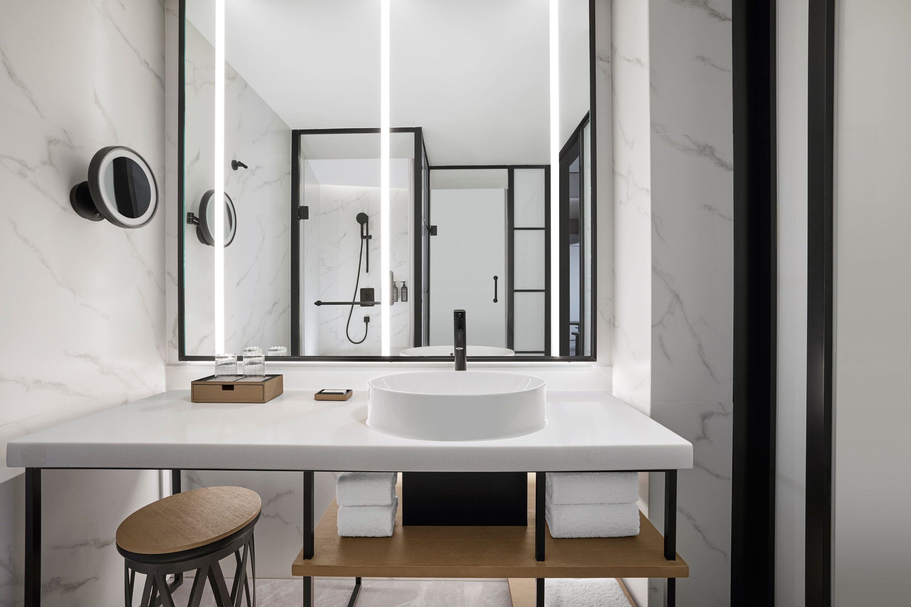 free toiletries, hair dryer, bathrobes, slippers