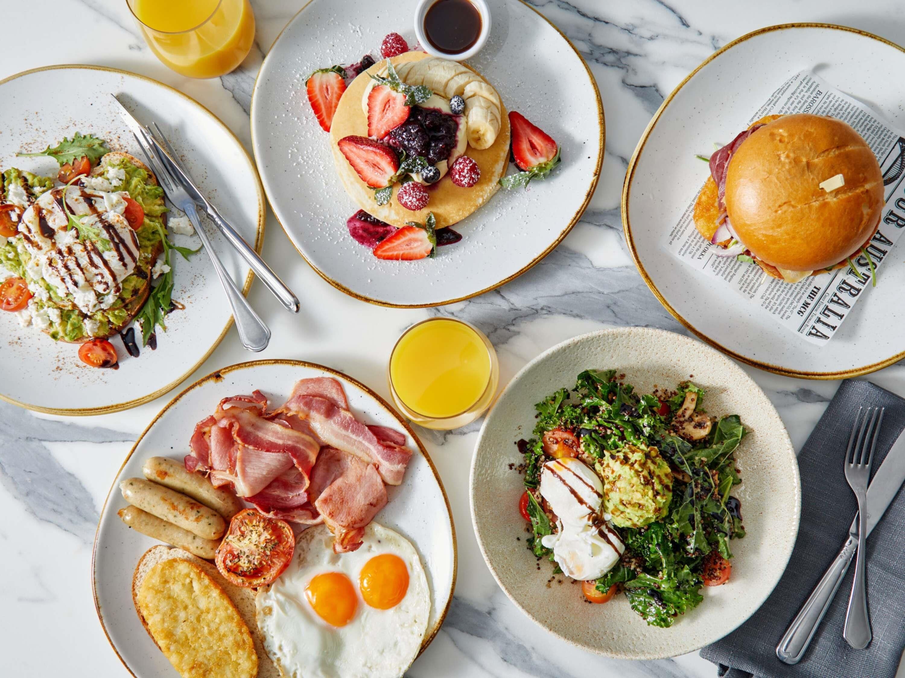 Daily full breakfast (AUD 40 per person)