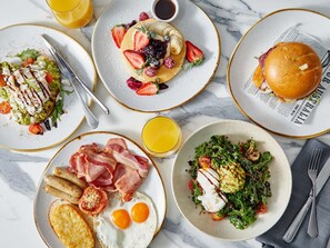 Komplett frukost varje dag mot avgift