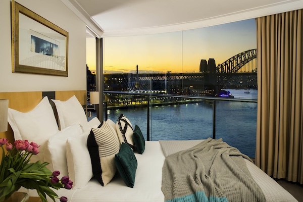 Leilighet, 2 soverom, havneutsikt (Non-refurbi shed) | 1 soverom, sengetøy av topp kvalitet, minibar og safe på rommet