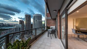 Swiss-SuperSuite Three Bedroom | Balcony view