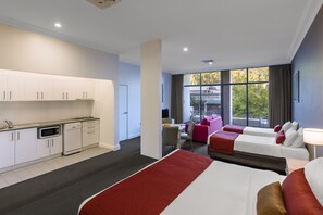 Studio (Apartment) | Bügeleisen/Bügelbrett, kostenloses WLAN, Bettwäsche