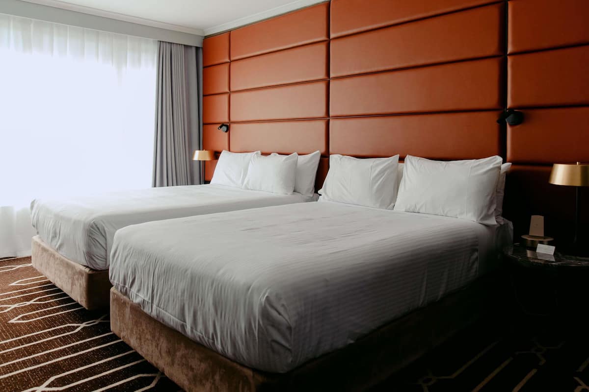 Superior Twin Room, 2 Double Beds | In-room safe, individually furnished, desk, laptop workspace