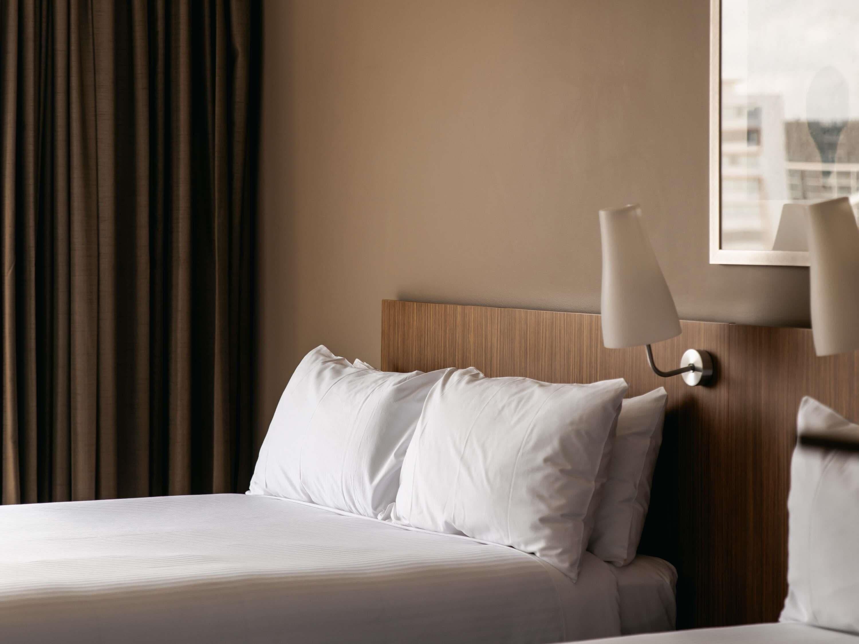 Classic Twin Room, 2 Double Beds | In-room safe, individually furnished, desk, laptop workspace