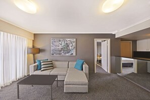 1 habitación, camas con pillow-top y caja de seguridad en la habitación