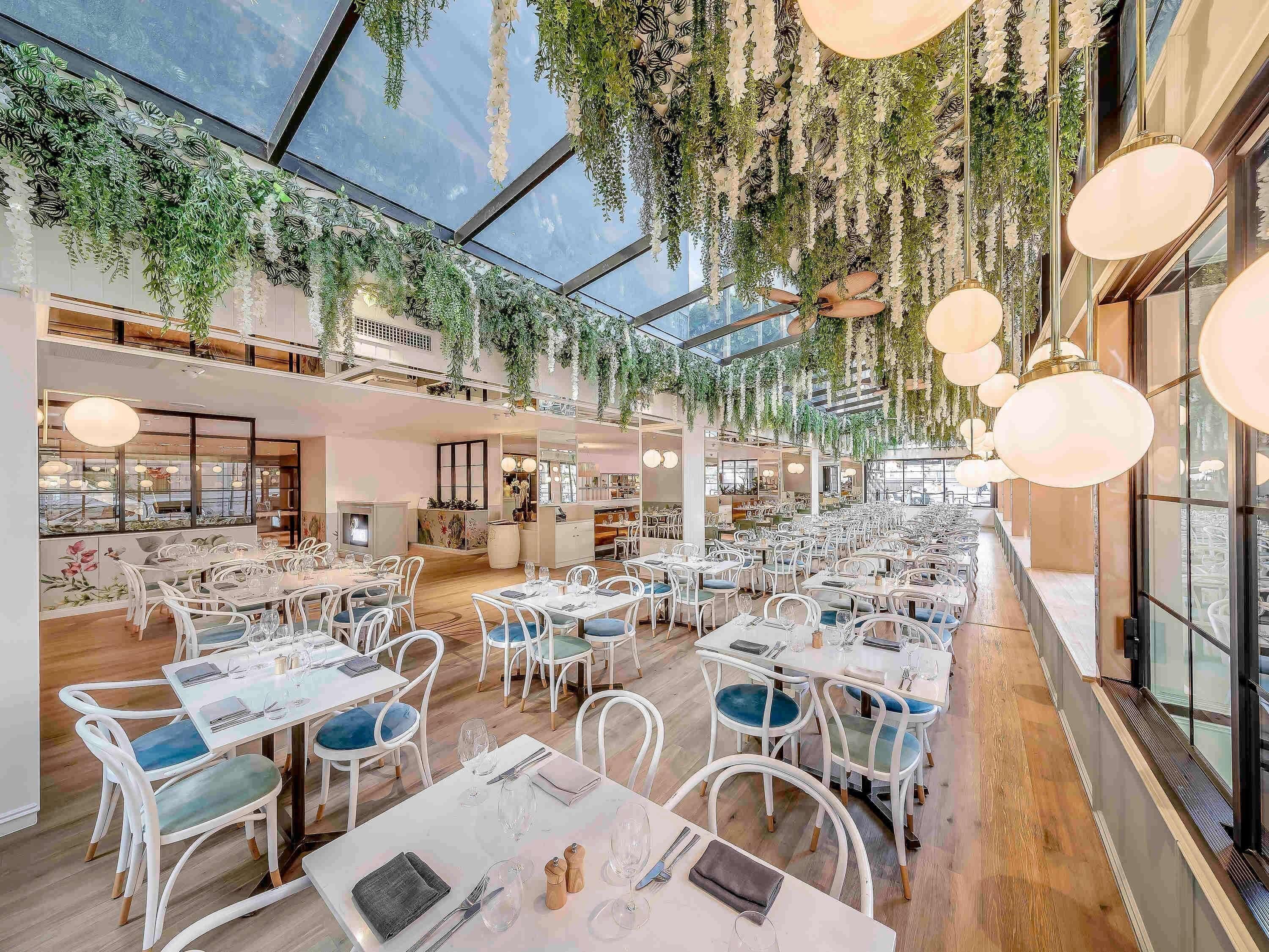 Frokost, lunsj og middag serveres