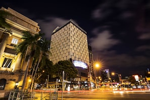 Front of property – evening/night