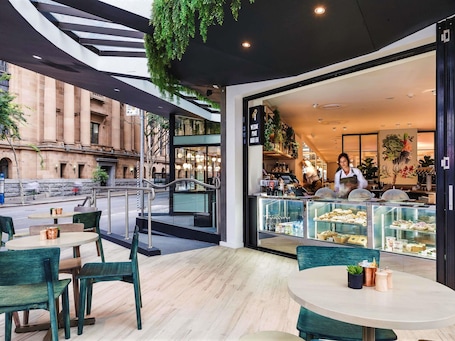 Breakfast, lunch and dinner served. Mercure Brisbane King George Square