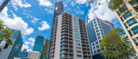 Façade de l’hébergement