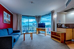 Standard Apartment, 1 Bedroom | Living area | TV