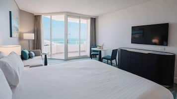 Minibar, in-room safe, desk, blackout curtains