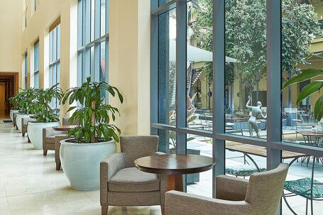 Sala de estar en el lobby