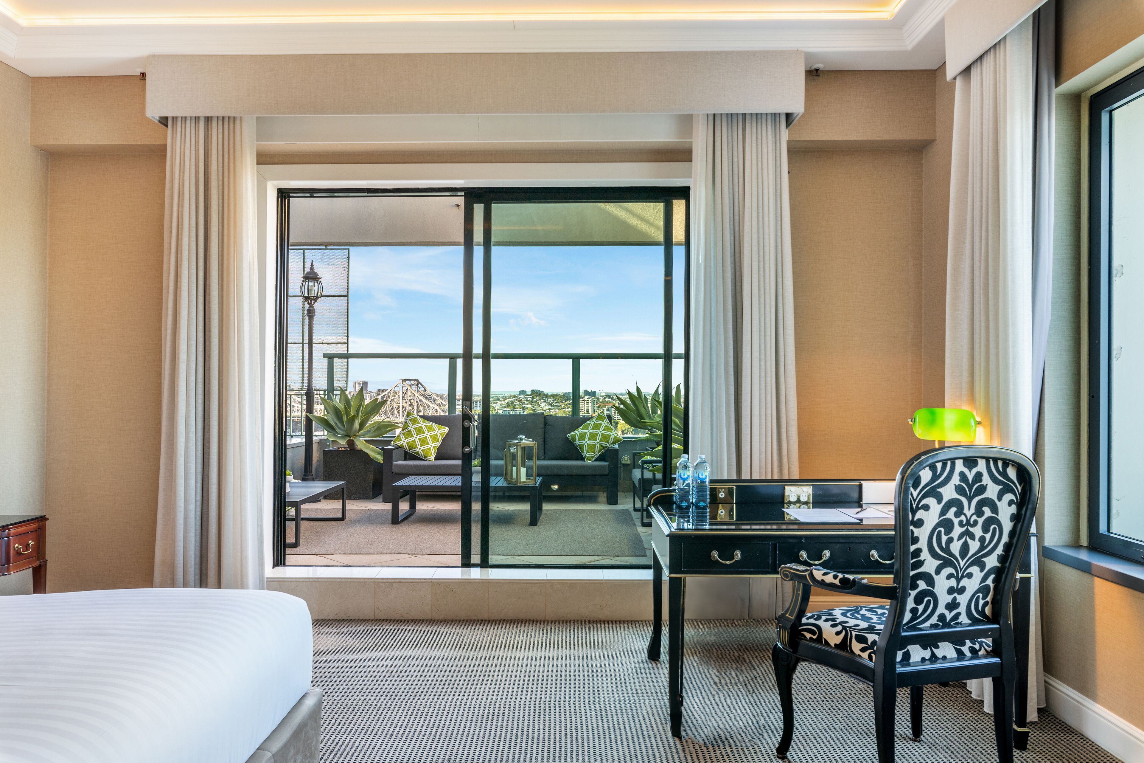 plaza suite | 1 bedroom, in-room safe, desk, soundproofing