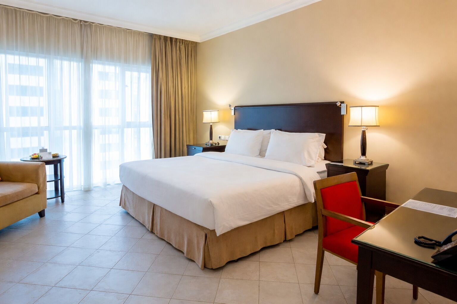 Minibar, in-room safe, desk, soundproofing