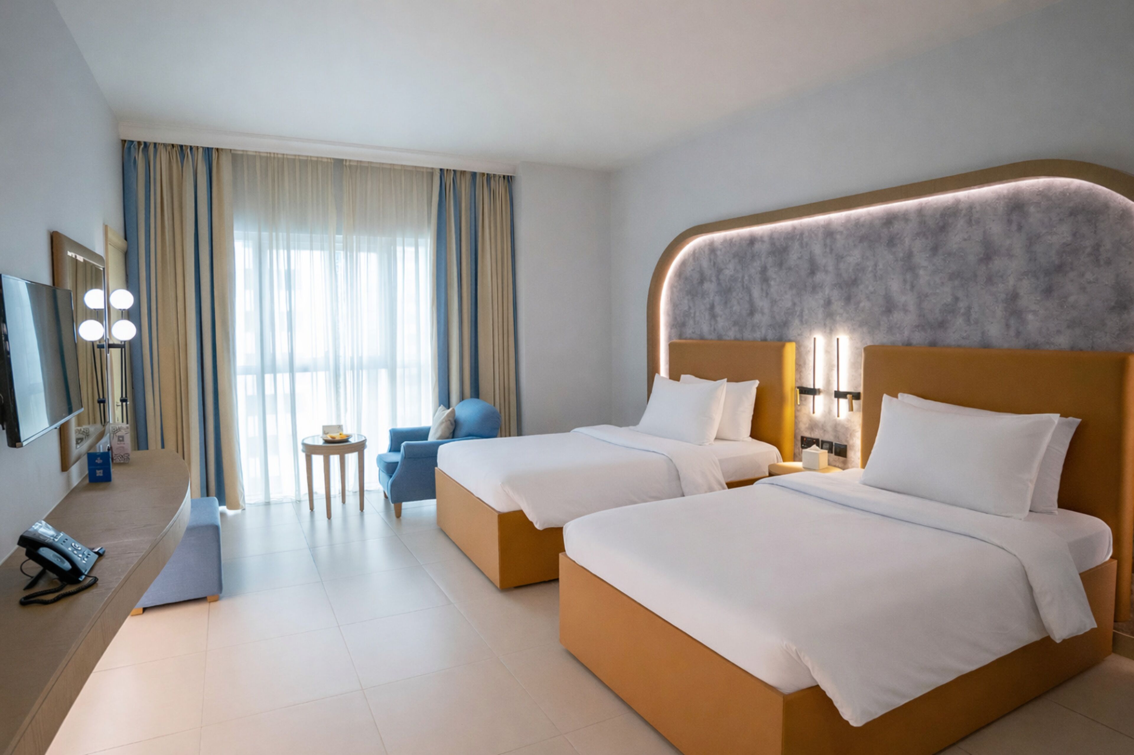 Minibar, in-room safe, desk, soundproofing