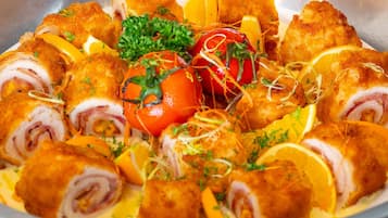 Frokostbuffé hver dag (AED 47 per person)