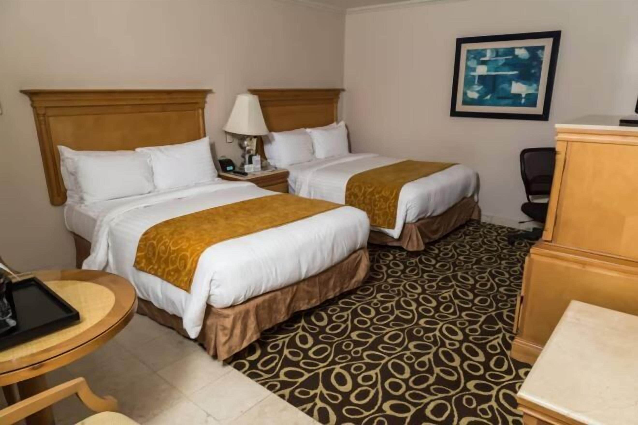 Minibar, in-room safe, desk, blackout curtains