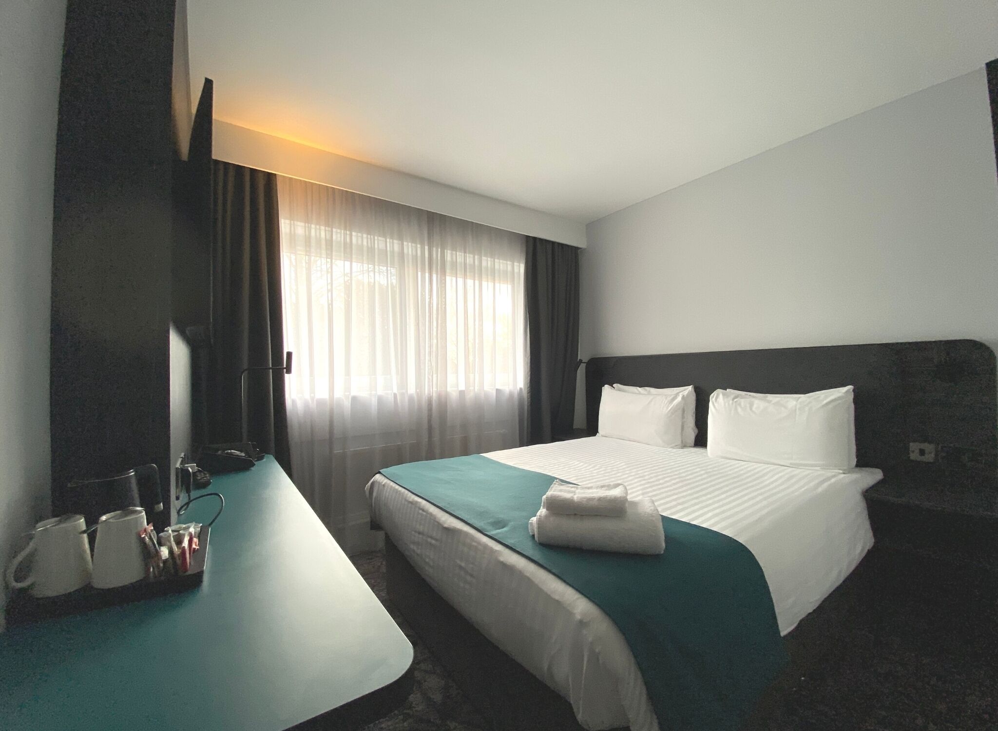 Desk, iron/ironing board, free WiFi, bed sheets