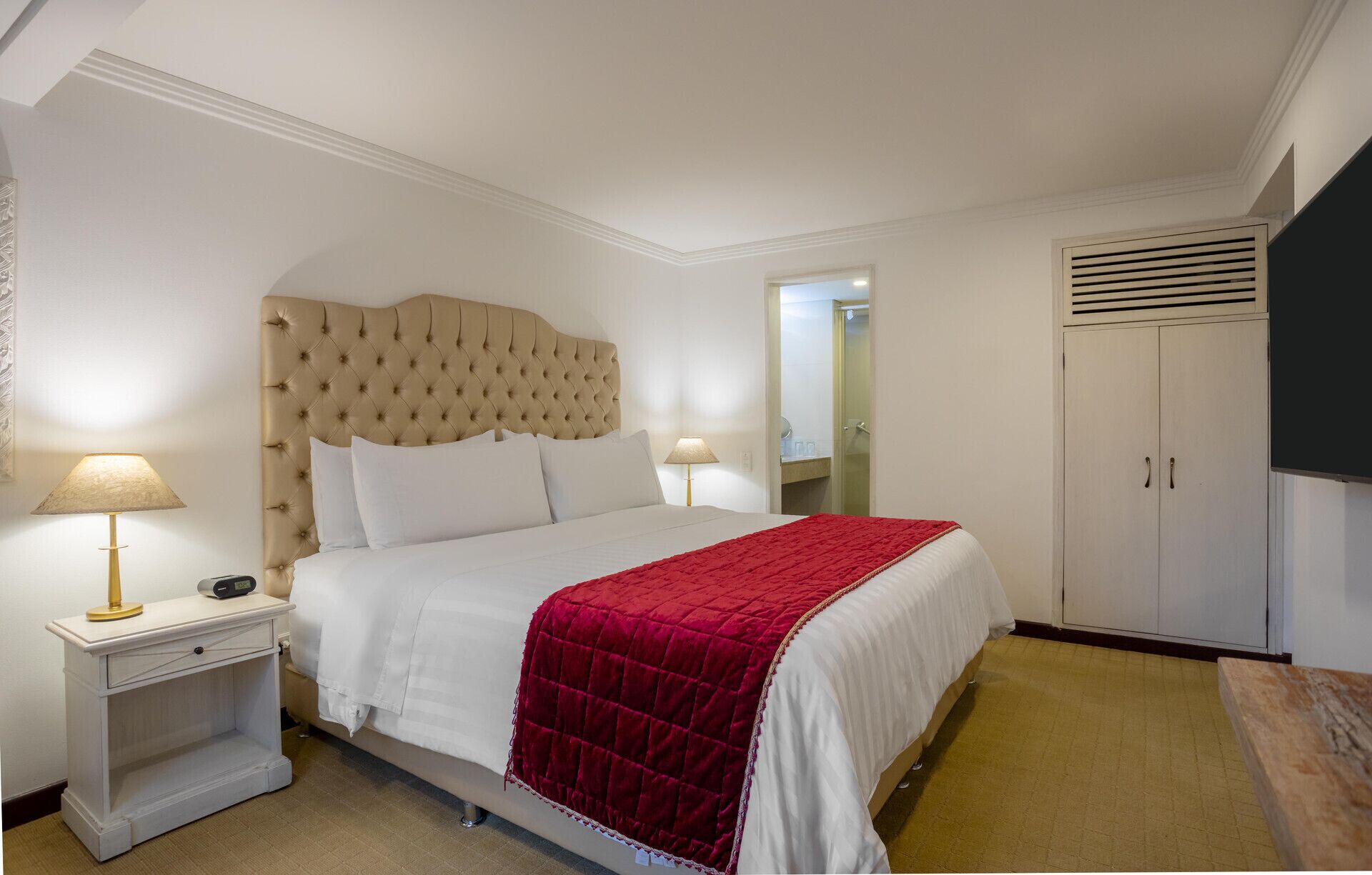 Premium bedding, minibar, in-room safe, desk