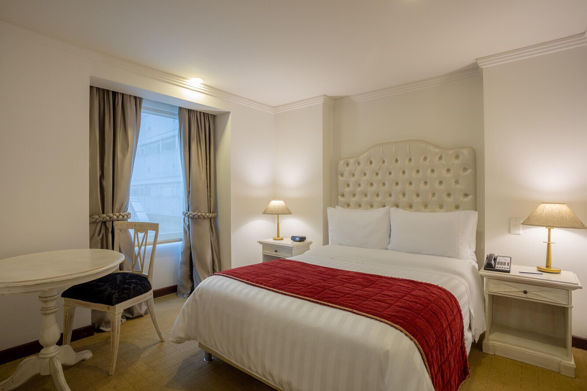Premium bedding, minibar, in-room safe, desk