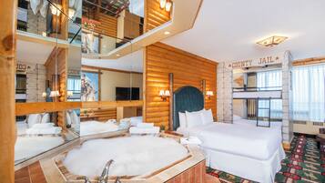Room, Multiple Beds | In-room safe, blackout curtains, iron/ironing board