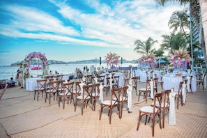 Área para banquetes al aire libre