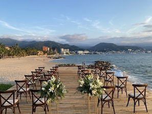 Espace mariage en plein air