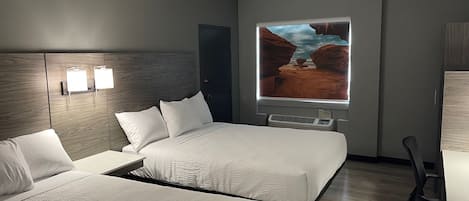 Desk, iron/ironing board, free cots/infant beds, rollaway beds