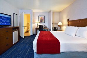 1 bedroom, premium bedding, pillow-top beds, iron/ironing board