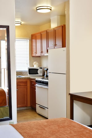 Premium bedding, pillow-top beds, iron/ironing board, free WiFi