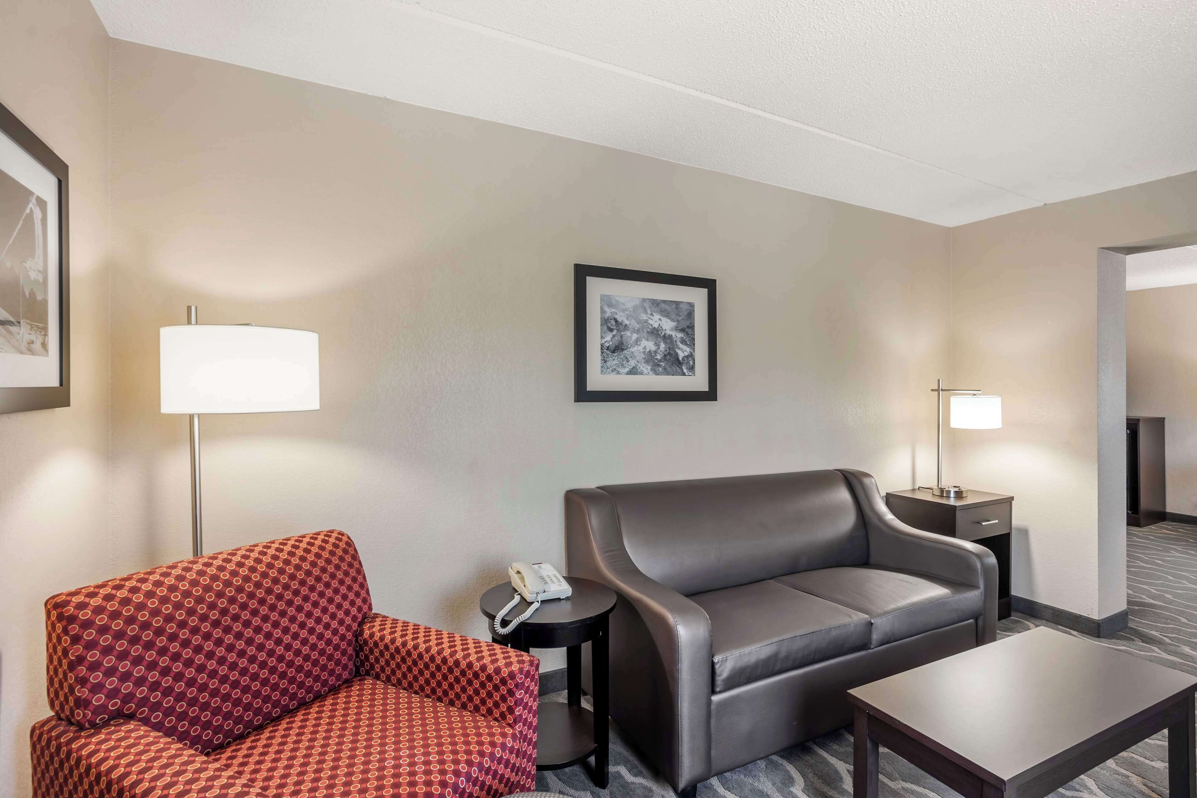 suite, 1 king bed, non smoking, refrigerator & microwave (with sofabed) | room amenity