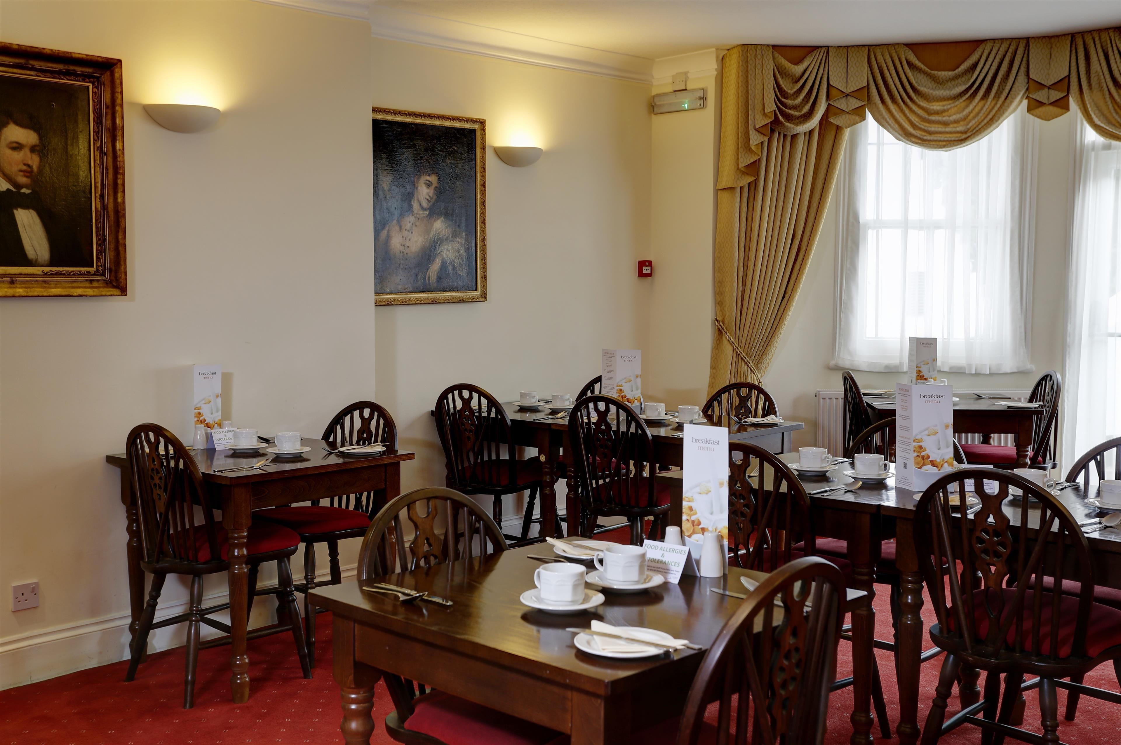 daily english breakfast (gbp 12.95 per person)