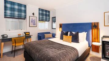 Double - Lower Ground | Minibar, individually decorated, desk, iron/ironing board