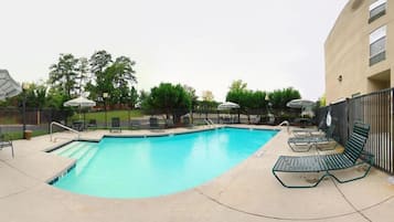 Seasonal outdoor pool