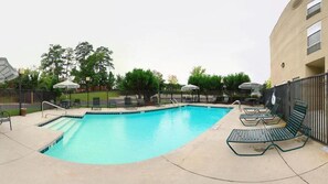 Seasonal outdoor pool