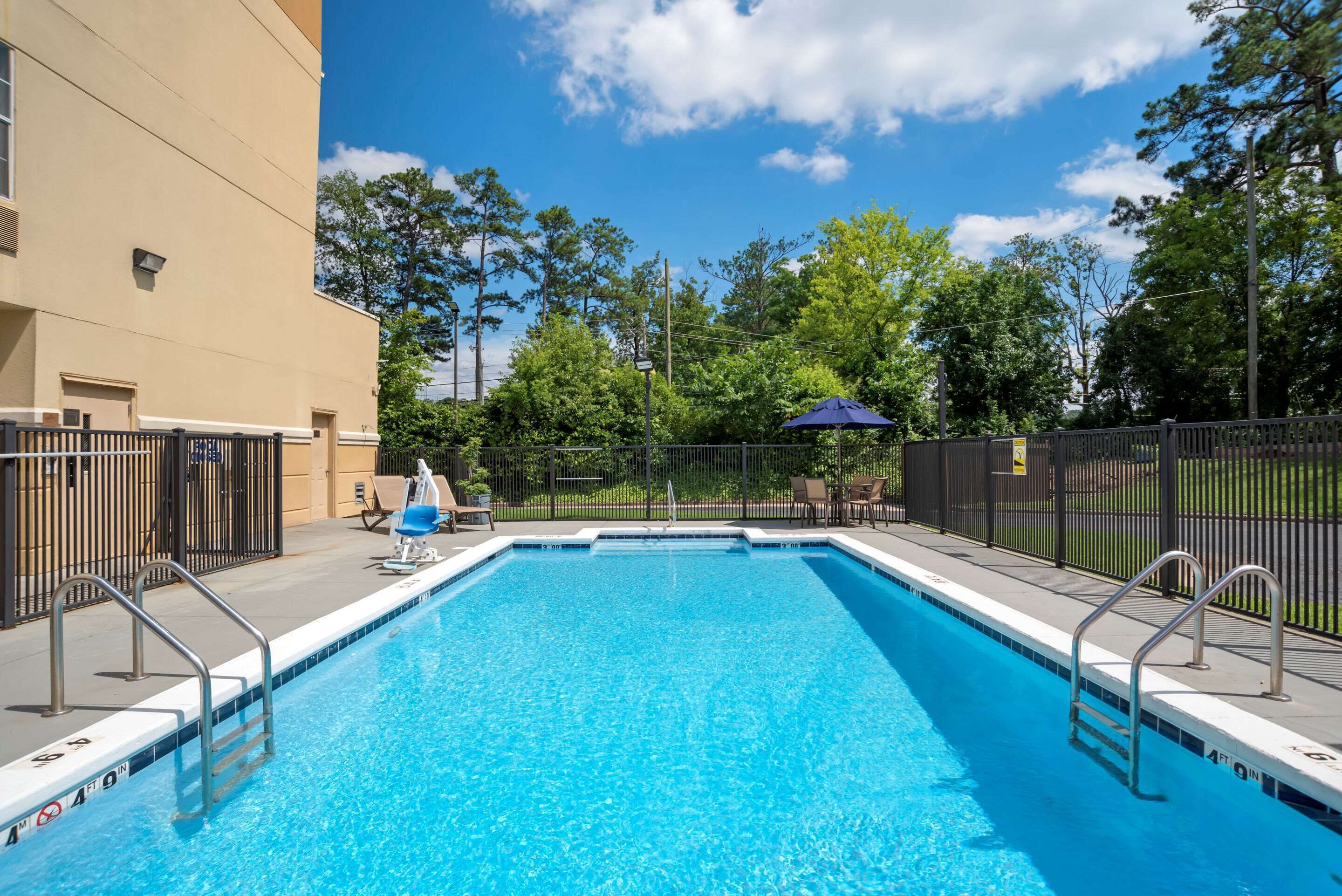 Seasonal outdoor pool