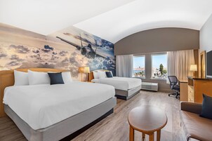 Standard Room, Multiple Beds, Non Smoking | Premium bedding, down comforters, Select Comfort beds, desk